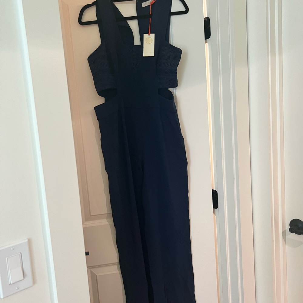 Never worn ramy brook navy jumpsuit